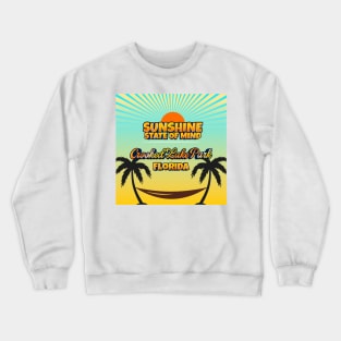 Crooked Lake Park Florida - Sunshine State of Mind Crewneck Sweatshirt